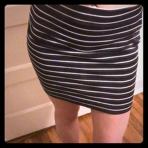 Striped skirt